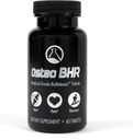 Osteo BHR - 60 Ct Bone Repair Suplemento w Ipriflavone, Calcio, Magnesio, Borón, Vitamina K2 &amp; D3 para la recuperación de la salud ósea. Uso óptimo del calcio para las arterias sanas del corazón.