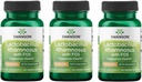 Swanson Lactobacillus Rhamnosus con FOS - Suplemento Probiótico Apoyos Salud Digestiva - 5 Billion CFU - Promueve la Salud Tract GI durante el viaje - (60 Veggie Caps) 3 Pack