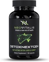 DetoxNextGen Advanced Fast-Acting Detox Liver " Kidney Support Supplement with Milk Thistle " Dandelion Root - Promotes Natural Cleansing " Toxin Removal Dietary Supplement TEN 60 Capsules