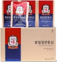 Pegatinas de Ginseng rojo coreano, energía natural, rendimiento e inmunidad - 6 Pack