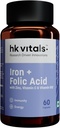 Research Driven Innovations Iron + Folic Acid with Zinc, Vitamina C &amp; Vitamin B12 Suplemento (60 Capsules) ← Apoyos Blood Building ← Inmunity and Energy
