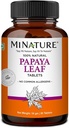 Papaya Leaf Tablets by mi Nature Anterior 90 Tablets, 1000 mg Duración 45 Días Abastecimiento permanente Vegan Papaya Leaf sometida