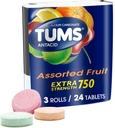 TUMS Tablets, 8 Count (Pack of 3)