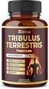Tribulus Terrestris Supplement for Men ' Women, 5-Month Supply with Ashwagandha, Panax Ginseng, Saw Palmetto, Maca, Shilajit, 150 Count