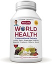 ANDREW LESSMAN World Health 60 Capsules - 14 Standardized Extracts and Concentrates from Scientifically Established Protective and Beneficial Phytonutrients. Potentes antioxidantes. No hay aditivos