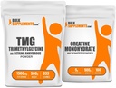 BulkSupplements Trimetilglycine (TMG) 500g + Creatine 500g Bundle