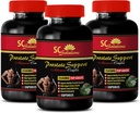Soporte de próstata ahora - Soporte de próstata 1345MG - Complejo avanzado - Saw Palmetto Hair - 3 botellas (180 cápsulas)