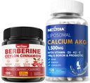 Suplemento bereberina 1500mg + calcio litomal AKG Suplemento 1500mg
