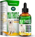 Leche Thistle for Dogs ← Dog Liver Supplement for All Ages and Breeds TEN Aquí está sólo la Composición Herbal ← Atractiva y Super Yummy Bacon Flavor ← 2 Oz