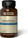 Sunshine Iron-Chelated 25mg, 180 Tablets ← Proporciona soporte circulatorio del sistema, ayuda al transporte de oxígeno a los Tissues, y proporciona 25 mg Iron por Tablet
