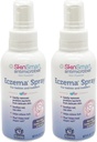 SkinSmart Eczema Spray for Babies and Toddlers, Quita Bacterias así que Skin Can Heal, 4 Ounce Spray (Pack of 2) Safe for Delicate and Raw Skin