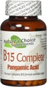 Suplementos de selección de la naturaleza B15 Complete Extra Strength, Pangamic Acid, con TMG reducidaDMG 500mg 90 Capsules
