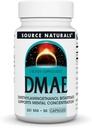 Fuente Naturals DMAE, Dimethylaminoethanol Bitartrate - Apoyo a la concentración mental - 50 cápsulas