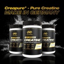 PVL Creatina Crepure - 100% Pure Alemana Creatina monohidrato Polvo - 82 Serviciones - 410 g