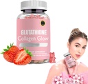 DYALE Glutathione Collagen Glow Gummies,Glutathione Collagen Glow Gummies for Dark Spot,60/120 Pcs Glutathione Collagen Gummies for Women,Korean Collagen Gummies for Dark Spot (1pc)