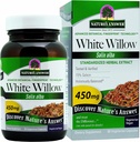 Respuesta de la naturaleza White Willow ← Promueve la salud general " Well-Being  durable Vegan, Gluten-Free, Non-GMO " Kosher Certified tención 60ct