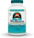 Fuente Natural Wellness ImmuneSmart - para Core Daily Immune Support*, con vitaminas A, C y D, Zinc, Elderberry, Echinacea, Andrographis, Turquía Tail y Ajo - 180 cápsulas