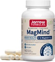 Fórmulas Jarrow MagMind - 90 Capsules - Incluye Magnesium L-Threonate (Magtein) - Apoya la función de salud cerebral - 30 Actuaciones