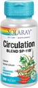 SOLARAY Circulation Blend SP-11B ← Herbs " Cell Salt for Healthy Circulatory System Support ← 50 Servings  100 VegCaps