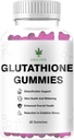 Glutathione Gummies - Suplemento de blanqueamiento de piel para mujeres &amp; hombres Glutathione sin gluten Glutathione Collagen Glow Gummies for Hair Skin Nails Muscle & Joint (1)