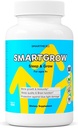 SMARTGROW 5-in-1 Promover Huesos Fuertes Ojo &amp; Salud Calcio, Vitamina D3, Aminoácidos – Ayuda al sueño, Apoyo Inmunitario, Salud Cerebro y Ojo – 90 cápsulas