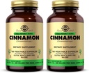 Solgar Cinnamon - 100 cápsulas vegetales, Pack de 2 - Full Potency (FP) - Non-GMO, Vegan, Gluten Free, Dairy Free, Kosher - 200 Total Servings