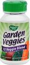 Naturalezas Way Garden Veggies 12 Veggie Blend 60 Vegetarian Capsules, Pack de 3 botellas