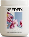 Necesitado. Vainilla Multivitamina Powder con Choline for Prenatal, Pregnancy, Breastfeeding, Postpartum ← Expertly-Formulated & Third-Party Tested ← 30-Day Supply