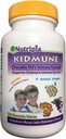Kidmune Kids Immune Booster - 180 Chewable Mini Tabs with Elderberry, Colostrum, Propolis, Beta Glucan, Astragalus, Vitamin C, D, Zinc - Diversión 4 Formas de Animales!