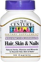 21St Century Vitamins Hair, Skin and Nails Formula Capsules - 50 Ea (Pack of 2)