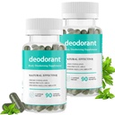 Body Deodorizing Supplement,Body Deodorizing Capsules,Body Deodorant Capsules para Detox, Digestión, Gut Health, Skin Support 90 Capsules (2)