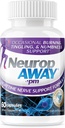 NeuropAWAY Nerve Support PM, con R-Alpha Lipoic Acid to Help Provide Nerve Relief in as Little as 5 Days, Acetyl-L-Carnitine, Theanine, Melatonin, and Methylcobalamin, 60 Capsules