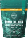 Péptidos de colágeno primario para mujeres o hombres de colágeno primario Tipo de pólvora I " III, 10 pólvora de Oz Collagen Proteína para el cabello, la piel, las uñas (Single, Original)