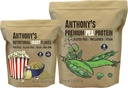Anthony Pea Protein Premium 2lb &amp; Levadura Nutricional Flakes 1lb