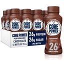 Core Power Fairlife 26g Protein Milk Shakes, Listo para beber para la recuperación del entrenamiento, Chocolate, 11.5 Fl Oz (Pack of 12)