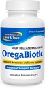 Herb &amp; Spice OregaBiotic - 60 cápsulas - Sistema inmunitario &amp; soporte digestivo - Peluquería, Esquía &amp; Salud de uñas - Aceite de semillas negras, aceite de comino, aceite de orégano, aceite de salvia - No GMO - 30 servicios totales