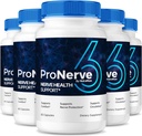 NutraRize (5 Pack) ProNerve6 Neuropathy, ProNerve 6 Nerve Support Supplement, Pro Nerve 6 Capsules, ProNerve6 Pastillas Reseñas (300 cápsulas)