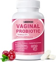 Vaginal Probiotics for Women, 70 Billion CFU for Vaginal Health, pH Balance, Urinary Tract, Digestive with Prebiotics, Organic Cranberry & D-Mannose for Vaginal Odor &amp; Flora Supplements - 60 Capsules