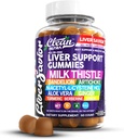 Limpio Nutra Liver Cleanse Detox " Reparar Gummies  durable Milk Thistle Gummy Liver Support Vitaminas ¦ Dandelion, Artichoke, Aloe Vera, Ginger, Berberine, Lemon, N-Acetyl-L-Cysteine, Suplemento Turmérico HCL