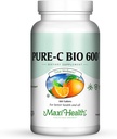 Vitamina C Complejo 600 mg Suplemento – Recomendado dosis diarias Vitamina C Tablas con Bioflavonoides de limón, Calcio " Phosphorus – Apoyo a la Salud Inmunitaria – Puro-C Bio 600 No GMO, VIT C Vegan 180 Tabletas