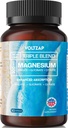 Magnesium Glycinate Triple Complejo - Magnesium Citrate Magnesium Malate - Magnesium Supplement for Nerves & Energy - Magnesium 300mg Magnesium Capsules 90 Condes