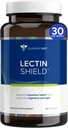 Gundry MD® Lectin Shield, Gut Health and Digestion Supplement, Helps Block Potentially Harmful Lectins, Supports Digestive Comfort, and Intestinal Health †*, 30 Day Supply