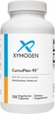 XYMOGEN CurcuPlex-95 - Suplementos de Curcumina Turmérica con Biodisponibilidad Mejorada - Suplemento de Apoyo al Cerebro diario (120 cápsulas de Turmérica Vegana)