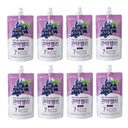 [NongHyup] Grape Konjac Jelly, Product of Korea, Healthy and Natural Weight Loss Diet Supplement Foods, Low Calorie, 농 tungsten 포 purifica 곤ه 젤 Por favor, cambie las instrucciones de correo electrónico, 100% 한 (150g x 8 Packs) (Grape Flavor)