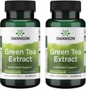 Swanson Green Tea Extracto 500 Milligrams 60 cápsulas (2 Pack)