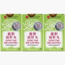 Lung Tan Xie Gan Pill (para Bile System)- Suplemento herbal, 100 pastillas X 3pk