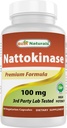 Mejores Naturales Nattokinase, 2000 FU, 100 Mg, 90 cápsulas vegetarianas