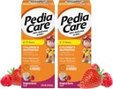 Niños Ibuprofeno Suspensión Oral Líquida, Alimentador de Dolor Infantil + Reductor de Fiebre, Edades 2-11, Berry Flavor, 4 fl oz (2 Pack)