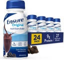 Asegurar la Nutrición del Chocolate Oscuro Original ← Reemplazo de la Meal Pequeña Afeitado TENIDO Para Beber Silencioso 9g Proteína, 27 Vitaminas y Minerales Ø 8 fl oz - 24 Pack