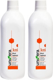 Univera KM Suplemento Mineral TENIDO Original Karl Jurak Fórmula ANTE Rich in Potassium & Vitamins TEN Stabilizes pH Balance Silencioso Apoyo Digestión + Absorción Nutriente Ø Phytonutrientes Naturales 60 Day Supply